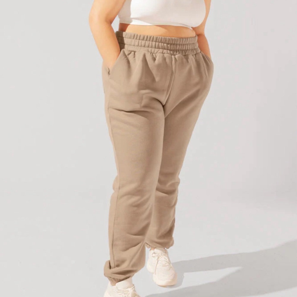 Pop flex fold over sweatpants